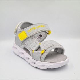 Resim VETTA 794615 Gri Erkek Çocuk Işıklı Sandalet 