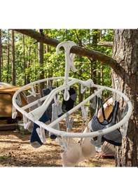 Resim Sunup Sn-29182 Katlanır Portatip 20 Mandallı Çamaşır Kurutma Askılığı Diğer 