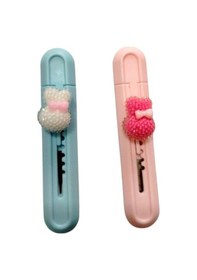 Resim Asm Mini Tavşan Maket Bıçağı Dar Pembe Veya Mavi Karışık - 2 Adet 
