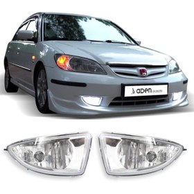 Resim 2006 Model Honda Cıvıc Uyumlu Sis Farı Sağ Sol Takım Tesisatsız 