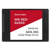 Resim WD Red SA500, WDS500G1R0A, 500GB, 560/530, SERVER ve NAS için Enterprise, 2,5" SATA, SSD Orjinal ve Garantili Ürün