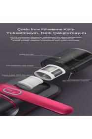 Resim teknotrust Şarjlı Kablosuz Yatak Kanepe Süpürge UV Işın Taşınabilir Ev El Vakum Akar Temizleme Toz Giderme 
