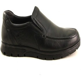 Resim Forelli 32626 Erkek Comfort Ayakkabı - Siyah 