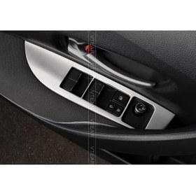 Resim UMT AUTO PARTS Toyota Corolla 2019 Sonrası E210 Kasa Iç Kapı Kol Dayama Cam Düğme Kaplama 