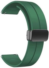 Resim GPACK Mibro A1 ile uyumlu Kordon Kayış d-buckle Mıknatıslı Silikon 22/jku 