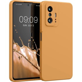 Resim M.TK Moveteck Xiaomi Mi 11T Uyumlu Kılıf Kamera Lens Korumalı Içi Kadife Silikon Iz Yapmaz Ipeksi His Liquid Renkli Yumuşak Silikon Lansman 