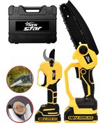 Resim Newstar New Star 2'li Set Bağ Makası ve Budama Testeresi Sarı 