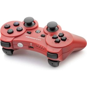 Resim Büro Ev Ofis Oyun Konsolu Için Kırmızı Tarz Ps4 Gamepad Oyun Kolu 