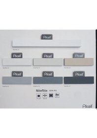 Resim As Perde Duble Blackout Plicell Perde Yapıştırmalı 