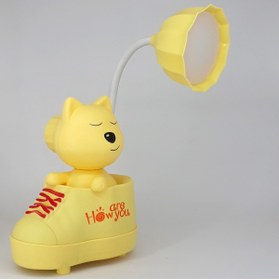 Resim PİNA HEDİYELİK AKSESUAR IŞIKLI ŞARJLI KALEMTRAŞLI ÇOCUK MASA LAMBASI 