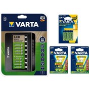 Resim Varta Multi Plus 8li Şarj Cihazı + 4 x 2700 AA + 4 x 800 AAA Şarjlı Pil 