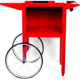 Resim Festiva Mısır Patlatma Makinesi Tekerlek Acparatı 