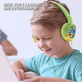 Resim Volkano Junior Explorer Kulaküstü Eğlenceli Çocuk Kulaklığı Vk-20 