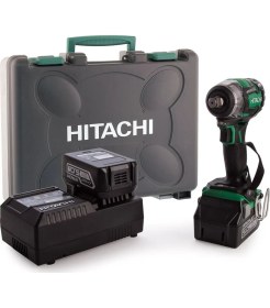 Resim Hitachi WR18DBDL2 18Volt/5.0Ah Li-ion Çift Akülü Kömürsüz Profesyonel Somun Sıkma 
