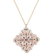 Resim MONAROZA Mimoza Çiçeği 925 Ayar Gümüş 