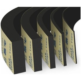 Resim Gateesat Siyah 393.7inch30mm1mm Eva Köpük Bant Güçlü Tampon Sünger Yapışkanı 