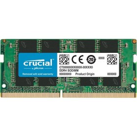 Resim Crucial CT8G4SFD824A 8GB DDR4 2400 MHz SODIMM Notebook Bellek 