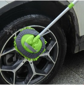 Resim Büro Ev Ofis Arabası Bakımı İçin Araç Dışı Mikrofiber Oto Yıkama Fırçası 