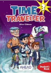 Resim Time Traveller 3 - Students Book + 2CD Audio - Alice Gibbons - Ahead Books 