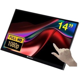 Resim Verbatim Pmt-14 14" 6 Ms Full Hd Ips 60 Hz Dokunmatik Taşınabilir Monitör 