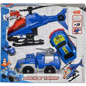 Resim ML440 Roadmates 3'lü Aksiyon Polis Seti -Molmo 