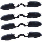 Resim Fortunelane Xbox One Xbo X1 Siyah Lb Rb Tuş Aksesuarı - 4 Adet Tetik Buton, X1 Kumanda İçin 