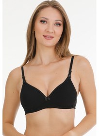 Resim Parlingerie Modal Kaplı Emzirme Sütyeni Siyah 