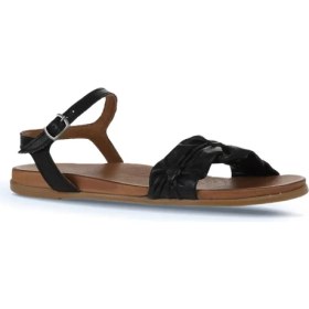 Resim Bueno Shoes Siyah Deri Kadın Topuklu Sandalet 01WU4230 01WU4230 