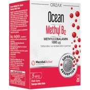 Resim ORZAX Ocean Methyl B12 5 ml Dilaltı Sprey 30 Doz 