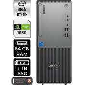 Resim Lenovo Thinkcentre Neo 50T Gen 5 Intel Core I7 13700 64GB 1tb SSD GTX1650/4GB Windows 11 Home Masaüstü Bilgisayar & Per4 USB Bellek 12UB000LTRP373 