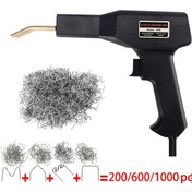 Resim EU Fişi 220V Otomatik Sıcak Zımba Plastik Kaynak için, PVC Plastik Kaynağı Plastik Zımbalar ve Tamirler için, Araba Tamponu Onarım Aracı 
