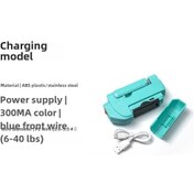Resim Reedark Usb Şarjlı Elektrikli Gt Düğüm Makinesi - Pe Ve Karbon Teli İçin Uygun - Avcılar İçin Toplu Satış Mavi 