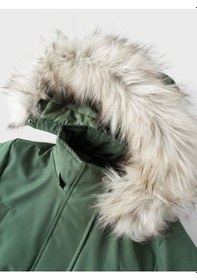 Resim Name It Nkfmilla Unisex Çocuk Mont Yeşil 