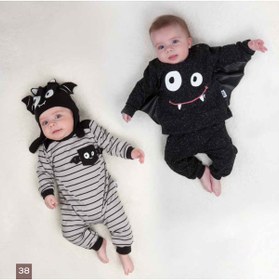 Resim Wogi Erkek Bebek 2 Li Tulum Şapka Takım 