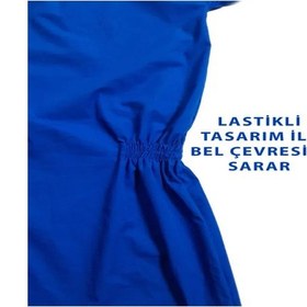 Resim Benlife Kısa Kol Lastikli Demans Tulumu Mavi 