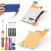 Resim RongZy Nintendo Switch Lite HDH-001 HDH01 için oyun yuvası, Nintendo oyun kartı okuyucuları için kulaklık delikli kart okuyucu 