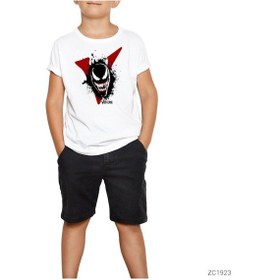 Resim Venom Splash Beyaz Çocuk Tişört Beyaz 