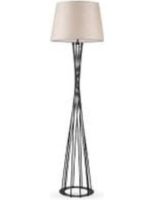 Resim RIOLIGHT RETRO SİYAH METAL LAMBADER KREM BAŞLIK ÇAP: 45CM 