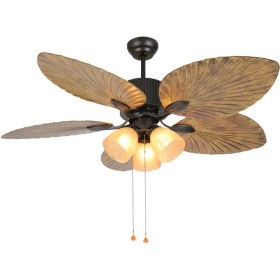 Resim Dlc Group Oklahoma Tavan Vantilatörü Kahverengi 132 cm 