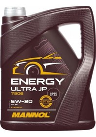 Resim Mannol MN7906-5 Energy Ultra Jp Ilsac Gf-5 Apı Sn Sae 5W-20 Motor Yağı 5 L 