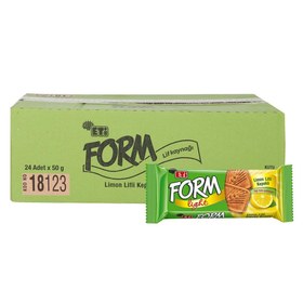 Resim Eti Form Light Limon Lifli Kepekli Bisküvi 50 g x 24 Adet 