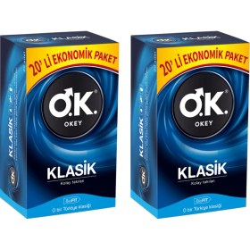 Resim Okey Klasik 20'li 2'li Set 