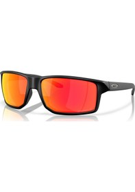 Resim Oakley Gibston Xl Omatter Çerçeve Prizm Polarize Lens Erkek Gözlük Siyah Ruby Oo9470-0662 Siyah 