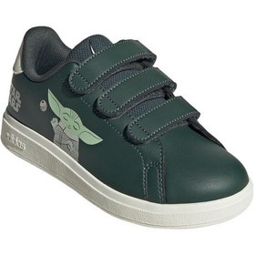Resim Adidas Advantage Mandalorı Yeşil Erkek Çocuk Sneaker Yeşil 
