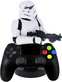 Resim Cableguys Cable Guys - Star Wars Imperial Stormtrooper Gaming Accessories Holder & Phone Holder for Most Controller (Xbox, Play Station, Nintendo Switch) & Phone 