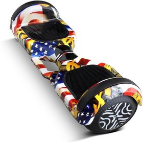 Resim SHIBUMI Elektrikli Kaykay Hoverboard 350 Watt Kırmızı Beyaz Garantili Lityum Pil 