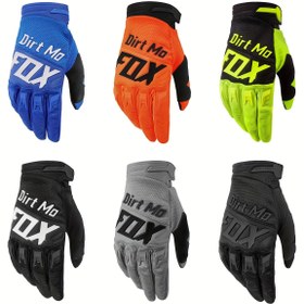 Resim Kir MoFox Motosiklet & Dağ Bisiklet Eldivenleri - Nefes Alabilir Sentetik Deri, Ayarlanabilir Cırt Cırt Kapatma, Off-Road Sürüş için Ergonomik Tasarım, Dayanıklı ve Rahat Tutuş, Motosiklet Eldivenleri, Dış Mekan Spor Ekipmanı, Şık Eldiven Tasarımı, Güvenli Uyumlu Eldiven 