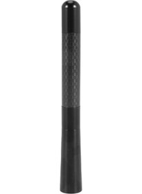 Resim Didadodo Evrensel 5 Inç 120mm Siyah Karbon Fiber Anten, Araba Radyosu Yazıcı, Siyah Anten Karbon Fiber Yazıcı Araba Radyosu 