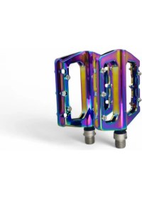 Resim Vona HF-624 Rulmanlı Bisiklet Pedalı Rainbow Oilslick 