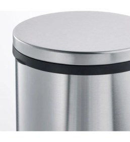 Resim IKEA Pedallı Çöp Kutusu, Paslanmaz Çelik Metal Renk Meridyendukkan 12LT 